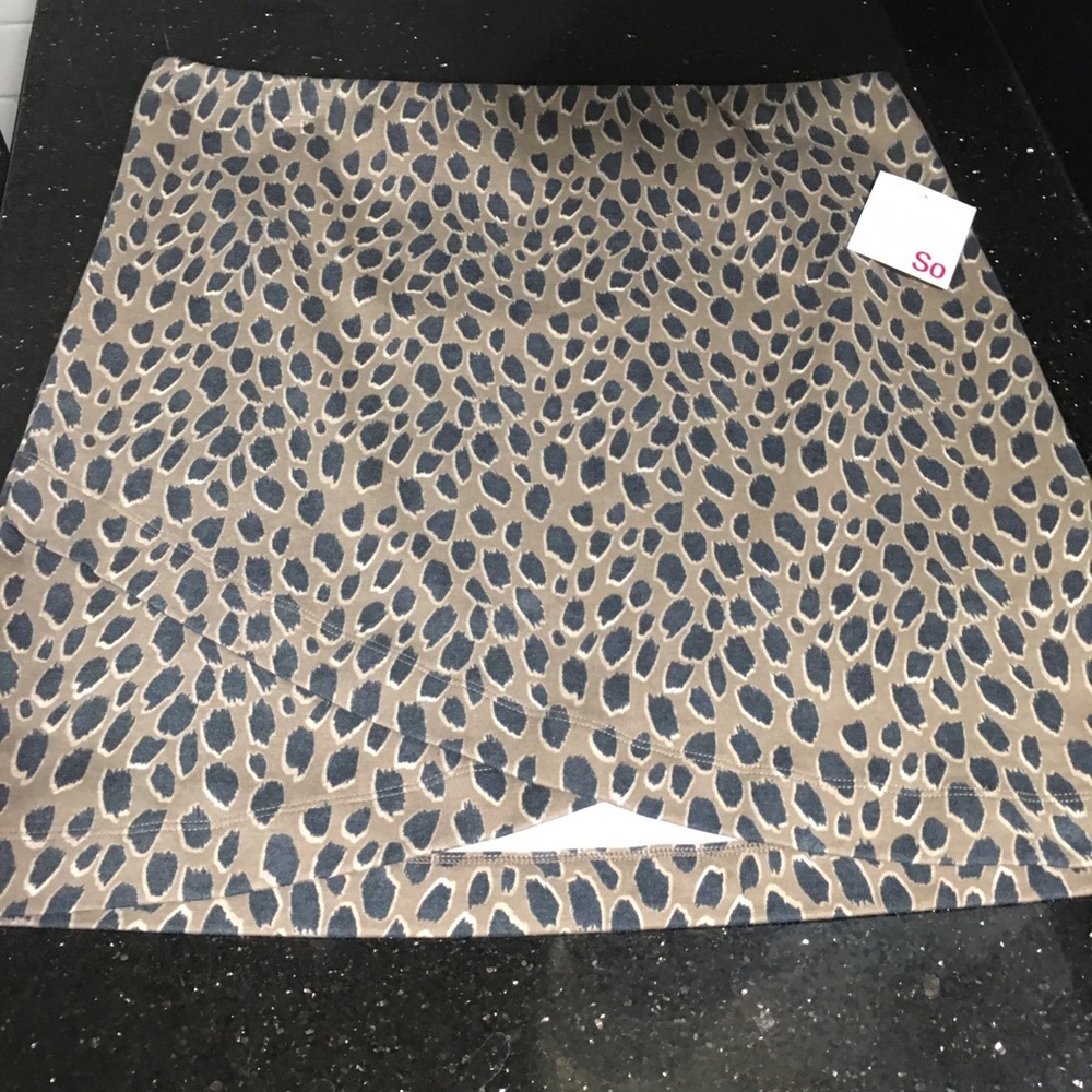 NWT SO animal skirt size XXL